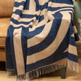 Load image into Gallery viewer, ATHEN Cashmere Throw Blanket Navy - GordinathrowEagle Products