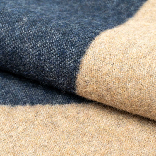 ATHEN Cashmere Throw Blanket Navy - GordinathrowEagle Products