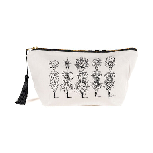 Cosmic Love Cotton Wash Bag - GordinaCosmetic Bags / Makeup BagsCharlotte Posner