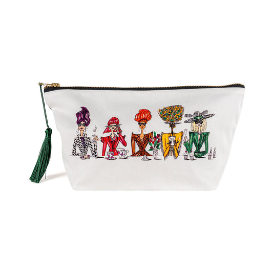 Fabulous in St Moritz Cotton Wash Bag - GordinaCosmetic Bags / Makeup BagsCharlotte Posner
