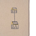 Bild in Galerie-Betrachter laden, Set of four embroidered cotton placemats with connected house motifs, celebrating family, home, and craftsmanship.