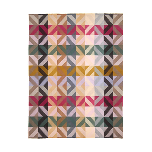 ORLANDO Virgin Wool Throw Blanket Powder - GordinathrowEagle Products