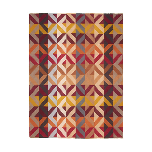 ORLANDO Virgin Wool Throw Blanket Powder - GordinathrowEagle Products