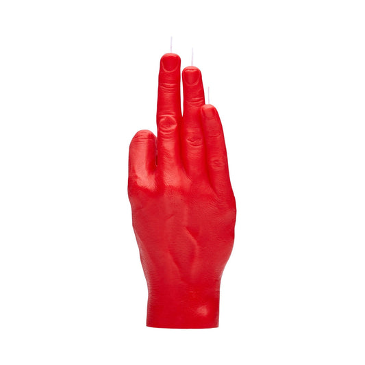 The OK Gesture Candle Red - GordinaHand Gesture CandlesCandlehand