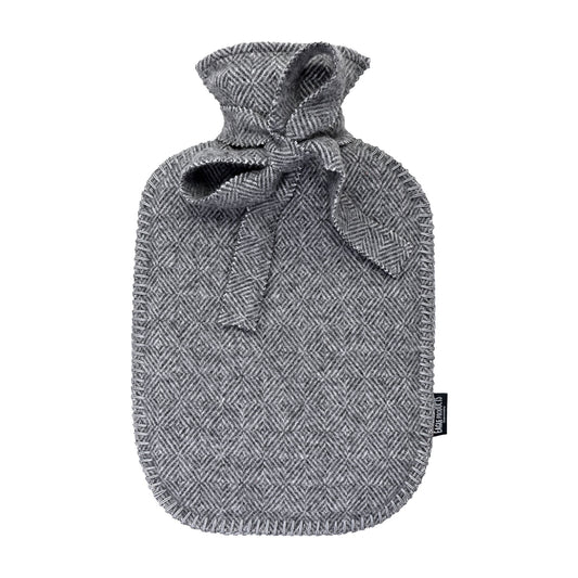 ABERDEEN Virgin Wool Hot Water Bottle Cover Dark Natural - GordinaHot Water Bottle CoverEagle Products