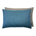 Load image into Gallery viewer, ALASSIO Wool and Cashmere Pillow - Teal - Natural +Inner Pillow - GordinaPillow CoversEagle Products
