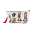 Load image into Gallery viewer, Beauty Corner Cotton Wash Bag - GordinaCosmetic Bags / Makeup BagsCharlotte Posner
