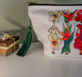 Load image into Gallery viewer, Beauty Corner Cotton Wash Bag - GordinaCosmetic Bags / Makeup BagsCharlotte Posner
