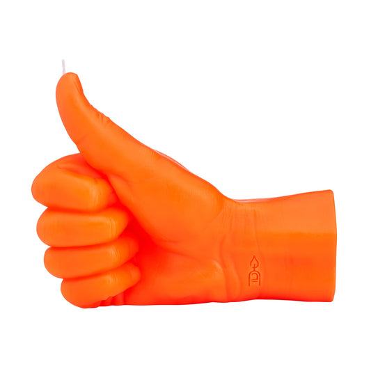 Candlehand Thumbs Up Candle Neon Green - GordinaHand Gesture CandlesCandlehand