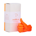 Load image into Gallery viewer, Candlehand Thumbs Up Candle Neon Orange - GordinaHand Gesture CandlesCandlehand
