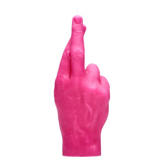 Fingers Crossed Candle Red - GordinaHand Gesture CandlesCandlehand