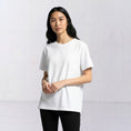 Load image into Gallery viewer, Water and Garden white T-shirt, model front view
