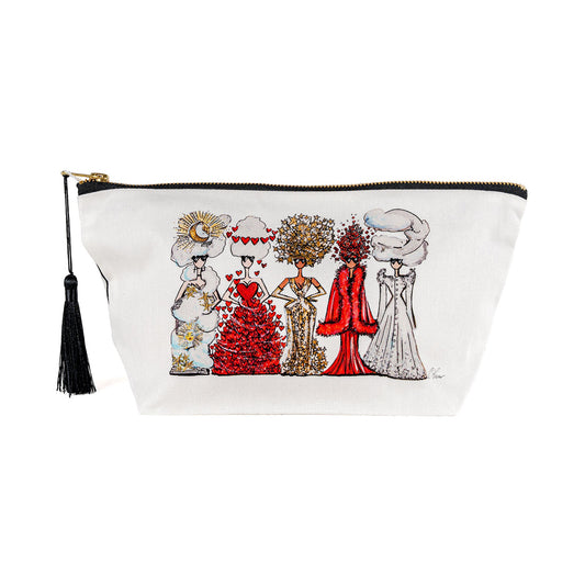 Midnight Dreamers Cotton Wash Bag - GordinaCosmetic Bags / Makeup BagsCharlotte Posner