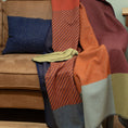 Load image into Gallery viewer, MONTREAL Virgin Wool Throw Blanket Multicolor - GordinathrowEagle Products
