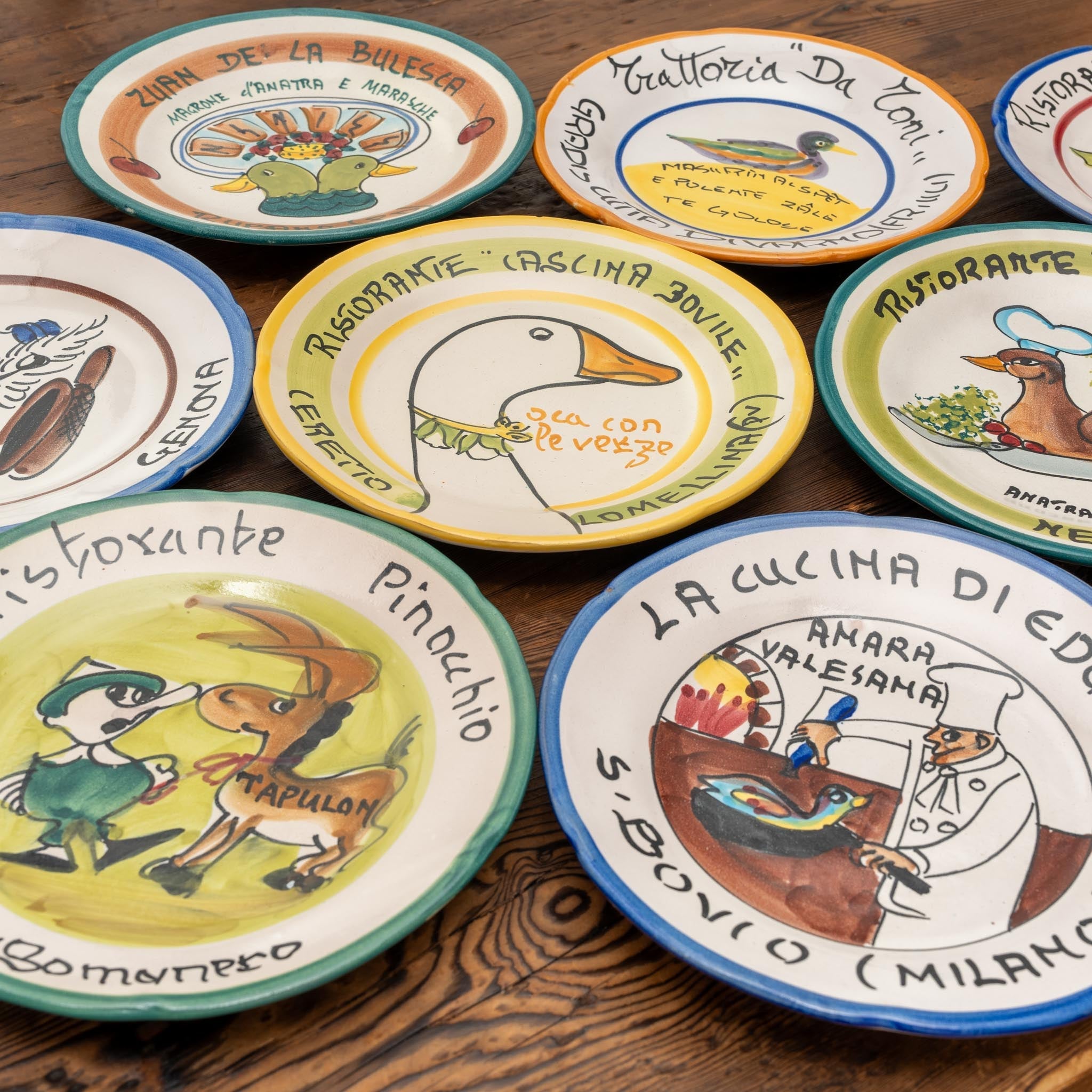 食器 Buon Ricordo Ristorante Cacciani Roma VINTAGE DEL BUON RICORDO PLATE - RISTORANTE Cacciani