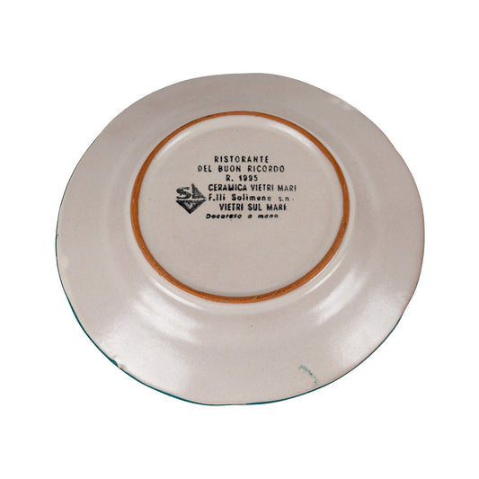 Northern Italian Green Serie 1995 - Buon Ricordo Antique Plate - GordinaBuon Ricardo PlatesAll'Origine