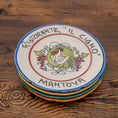 Load image into Gallery viewer, Northern Italian Salade Serie Blue Vintage - 1980 - Buon Ricordo - GordinaBuon Ricardo PlatesAll'Origine
