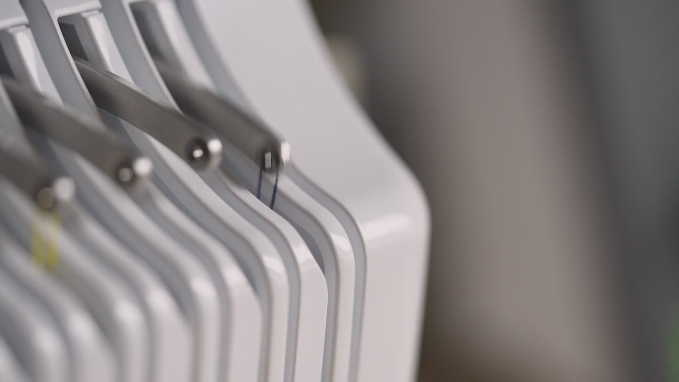 Five-second close-up of embroidery machine needles at Gordina.