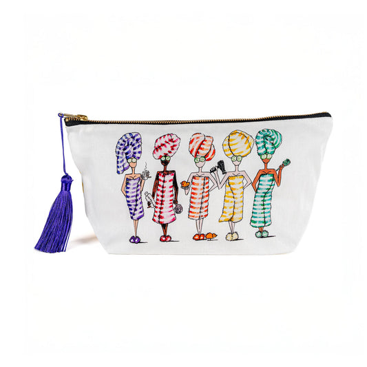 Spa Ladies Cotton Wash Bag - GordinaCosmetic Bags / Makeup BagsCharlotte Posner