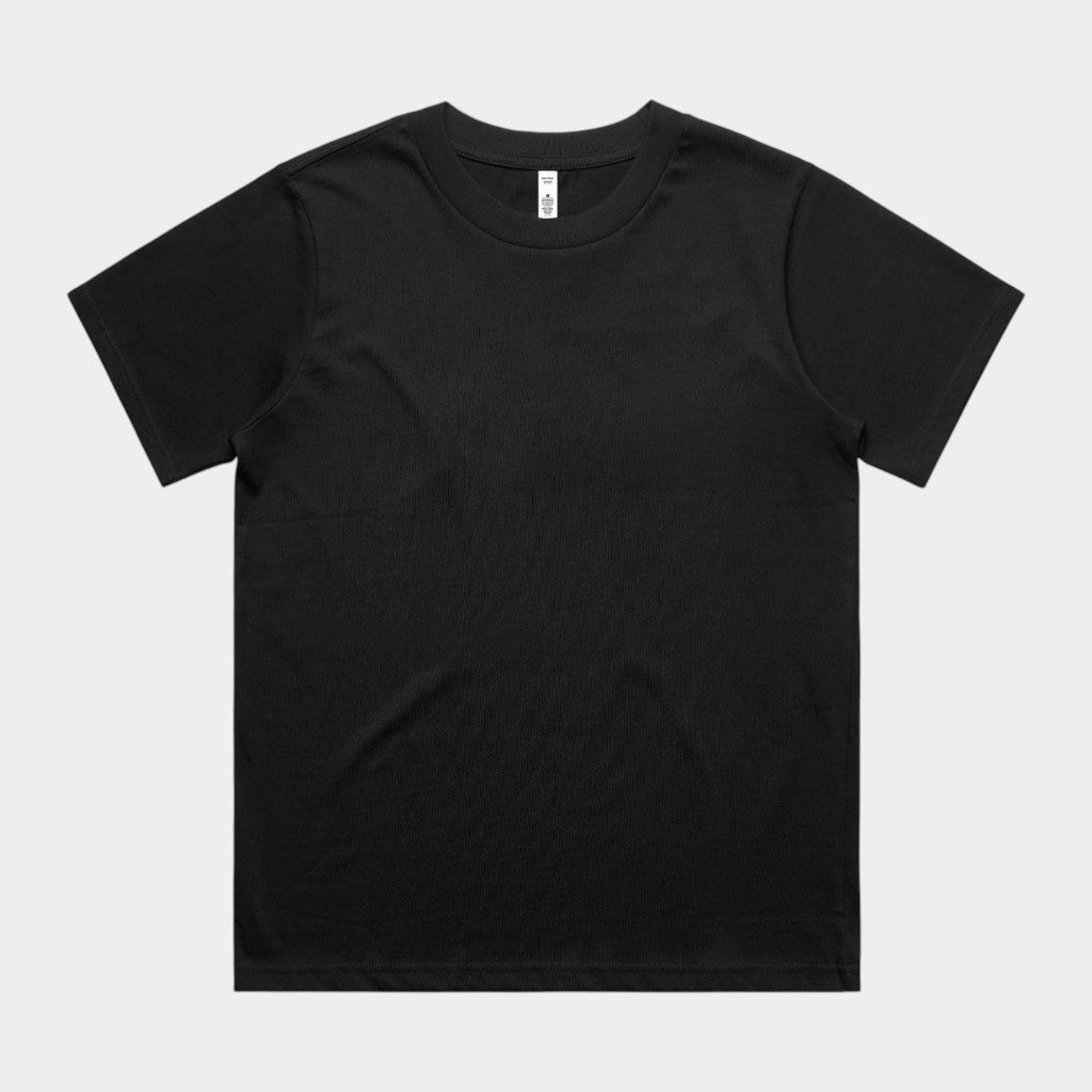 Black Classic Minus T-shirt base for personalised embroidery