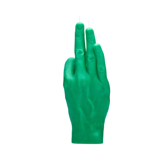 The OK Gesture Candle Green - GordinaHand Gesture CandlesCandlehand