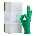 Load image into Gallery viewer, The OK Gesture Candle Green - GordinaHand Gesture CandlesCandlehand
