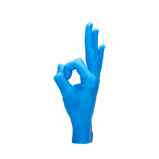 The OK Gesture Candle Pink - GordinaHand Gesture CandlesCandlehand