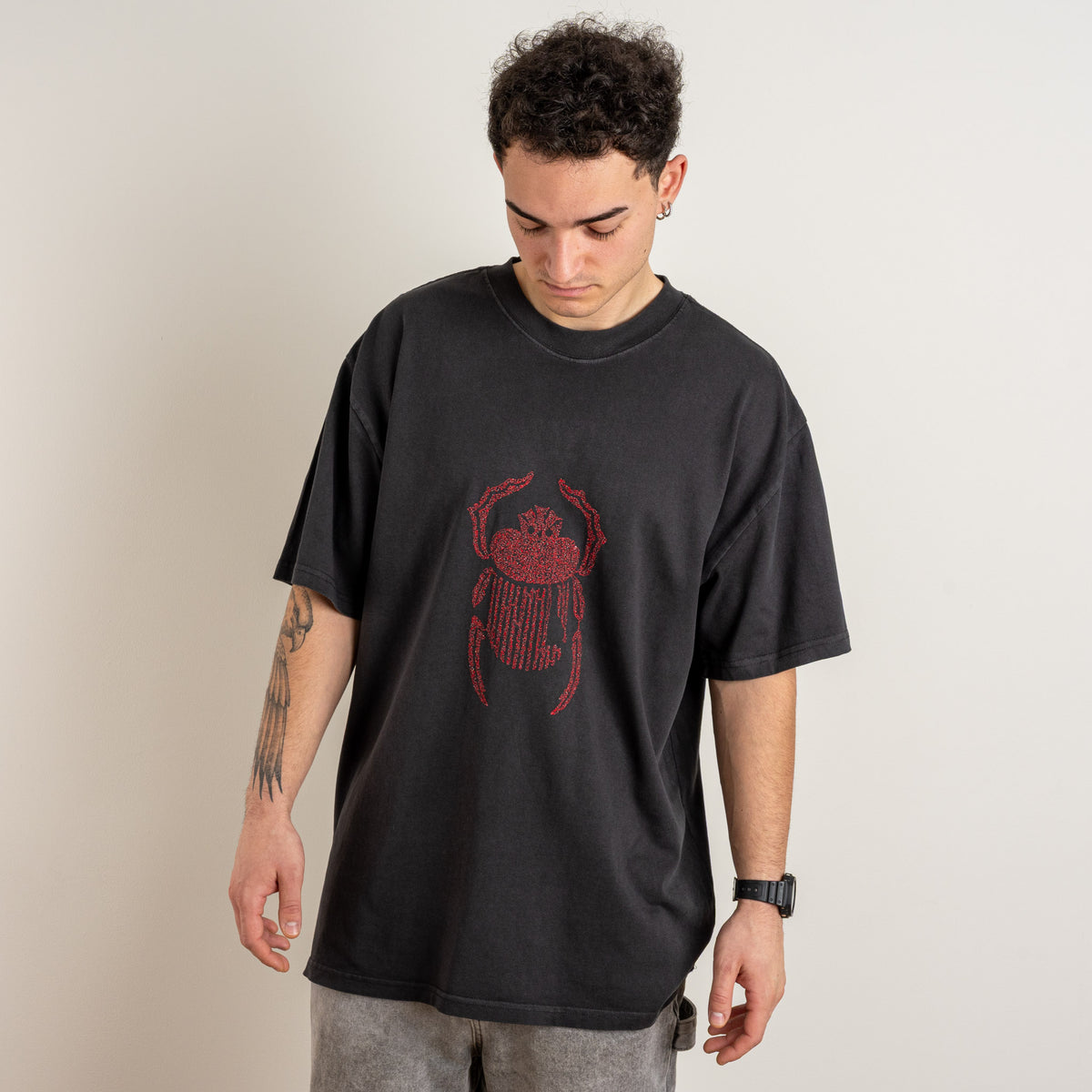 The Scarab — Faded Black